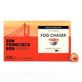San Francisco Bay Coffee - Medium-Dark Roast - Fog Chaser (120 ct) - Single Serve Coffee Pods, Commercially Compostable, K Cup Compatible