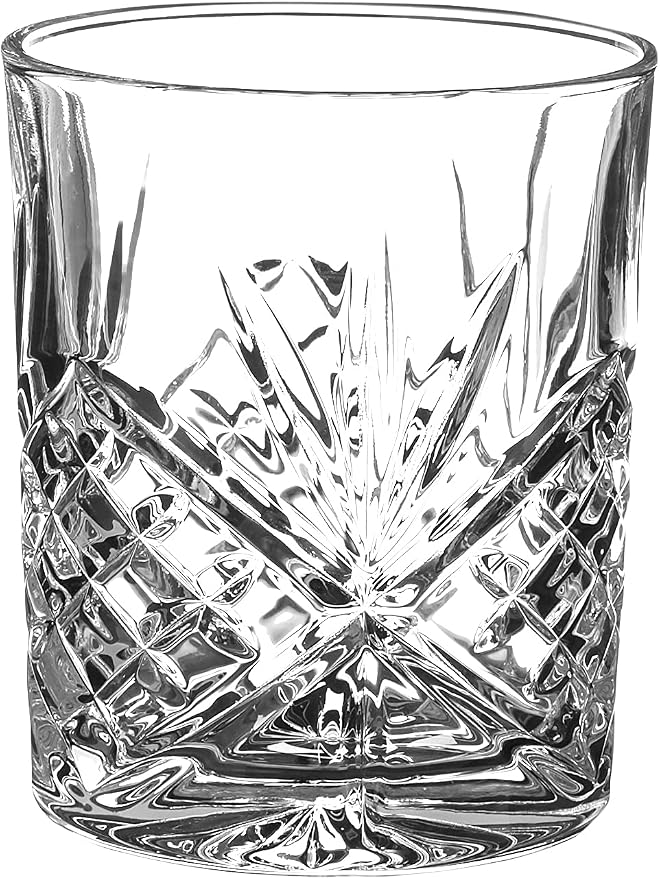 Godinger Dublin Set of 12 Double Old Fashioned Glasses