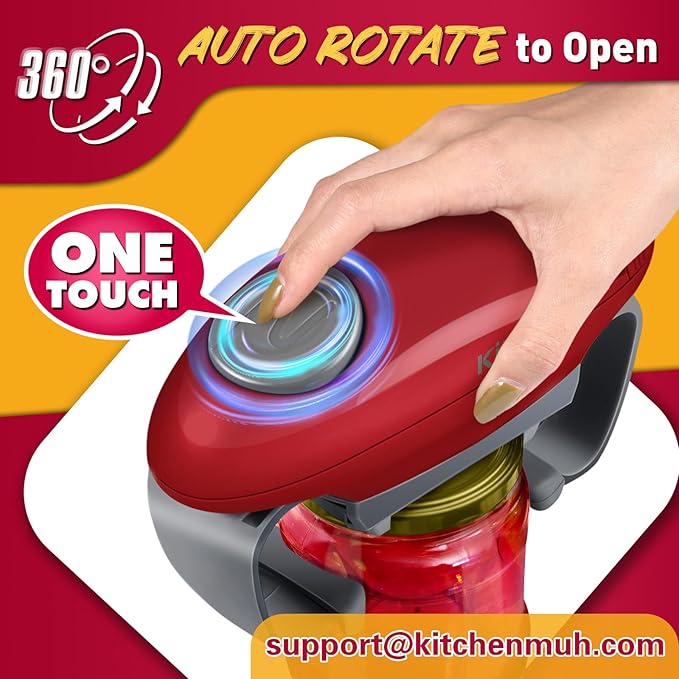 Strong Tough Automatic Jar Opener for Weak Hands, 6 Pack Manual Easy Can Opener Soda Beer Can Openers Plastic Beverage Can Cover