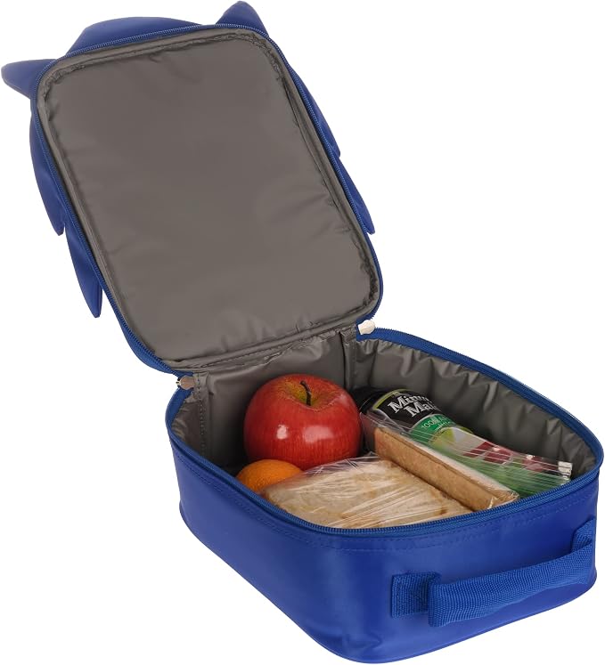 AI ACCESSORY INNOVATIONS Sonic The Hedgehog Insulated Lunch Box, Mini Gaming Cooler with 3D Features and Top Padded Handle