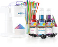 Hawaiian Shaved Ice S700 Kid-Friendly Snow Cone Machine Kit with 3-16oz. Syrup Flavors: Cherry, Grape, and Blue Raspberry, Plus 25 Snow Cone Cups, 25 Spoon Straws, and 3 Black Bottle Pourers