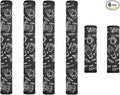 6 Pieces Refrigerator Door Handle Covers Protective Kitchen Appliance Decor Handles Anti-Skid Anti-Dust Protector Keep Off Dust Fingerprint, Coffee Bean Spoon Mocha Pot Print Coffee Time