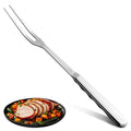 Carving Fork for Meat – 11" Stainless Steel Meat Fork Carving Tool, Ergonomic Two-Prong Utensil with Solid Metal Handle, Dishwasher Safe Construction – Heat-Resistant for Grilling, Turning & Serving