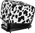 Toaster Cover 2 Slice Cow Print Kitchen Small Appliance Covers with Pockets Dust and Fingerprint Protection