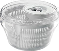 Guzzini Latina Large Transparent Salad Spinner, 11-Inches