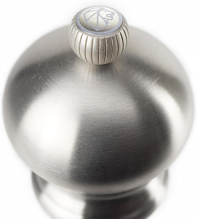 Peugeot - Paris Chef u'Select Manual Salt Mill - Adjustable Grinder - Stainless Steel
