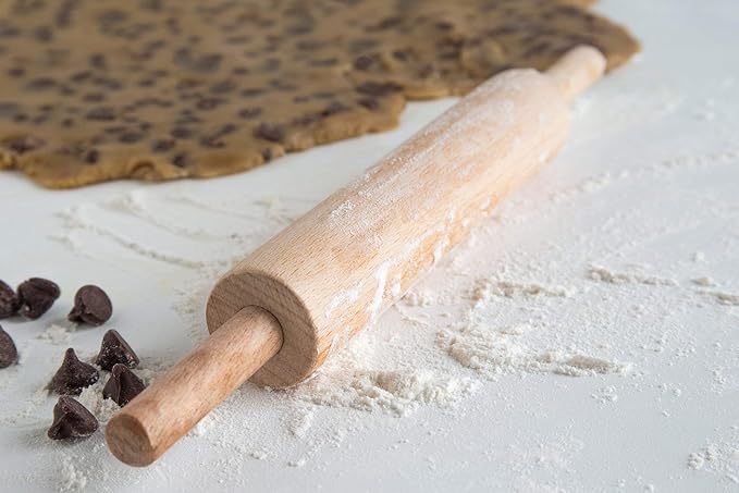 Fox Run Small Wooden Rolling Pins, 6 Inch Barrel