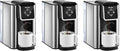 Mecity Coffee Maker 3 in 1 Single Serve Coffee Machine,Compatible with K cup Capsules,Instant-Coffee Pot,Tea maker,6,8,10 Oz Cup,Removable 50 Oz Water Reservoir,120V 1150W,(Pack of 3)