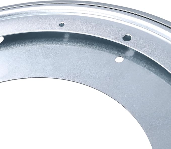 4 PCS 12 Inch Lazy Susan Turntable Hardware,360°Rotating Swivel Plate,5/16 Thick Turntable Bearing Plate, Round Lazy Susan Rotating Hardware for Table