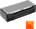 SHARPAL 162N Double-sided Diamond Sharpening Stone, 8 in. x 3 in. | Coarse 325 / Extra Fine 1200 Grit, Storage Case with NonSlip Base, Angle Guide, Knife Sharpener