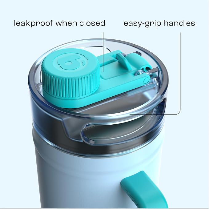 bubba 52 oz Insulated Stainless Steel Water Keg - Large Reusable Water Bottle Drinking Jug - Insulated Keg for Everyday Hydration, Lead-Free and BPA-Free, Daydreamin'