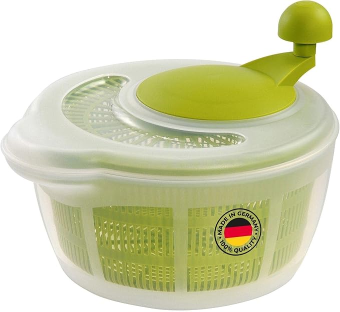 Westmark Germany Vegetable and Salad Spinner with Pouring Spout (Green/Clear)