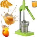 Cast Iron Juicer, Cast Iron Juicer Hand Press, Heavy Duty Hand Press Juice Extractor for Fresh Lemonade Orange Juice, Home and Kitchen Essentials, Easy to Use