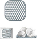 SAMSIER Silicone Sink Protectors Mats (13x11 & 14x12 & 16x12 & 18x16 & 19x14 & 21x16 & 22x13 & 25x16 & 26x14 & 28x14 & 30x16) for Bottom of Kitchen Sink (12”x11.5”, 2 Packs)