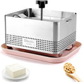 Tofu Press Stainless Steel, Paneer Maker with Upgraded Deep-Press Design, Improves Tofu Flavor and Texture, for Homemade Tofu, Paneer Press and Cheese Press, Multi-Functional Kitchen Tool, BPA Free