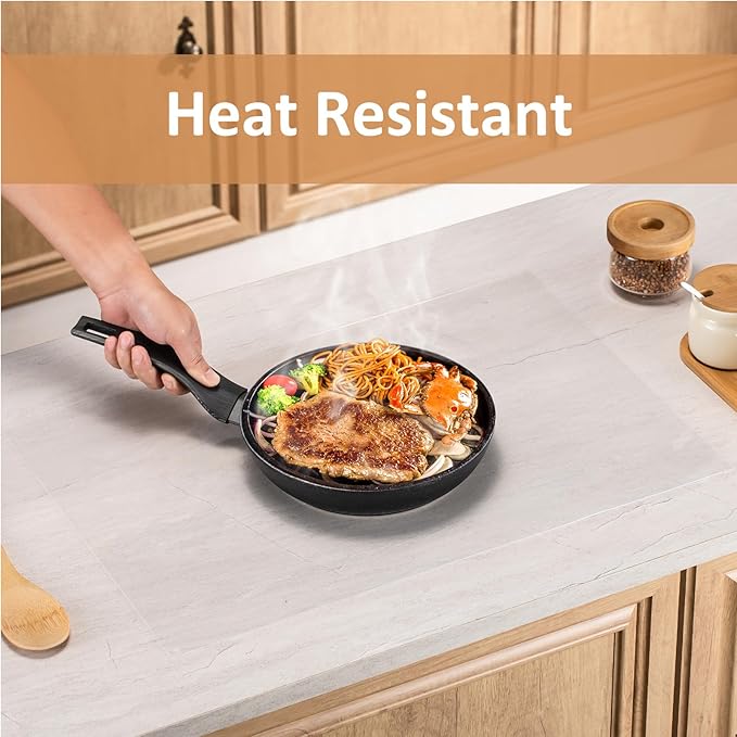 Clear Silicone Countertop Protector Mat, Non Slip & Heat Resistant Mats for Kitchen Countertop,Silicone Table Desk Protector Mat (23.6" *15.7")