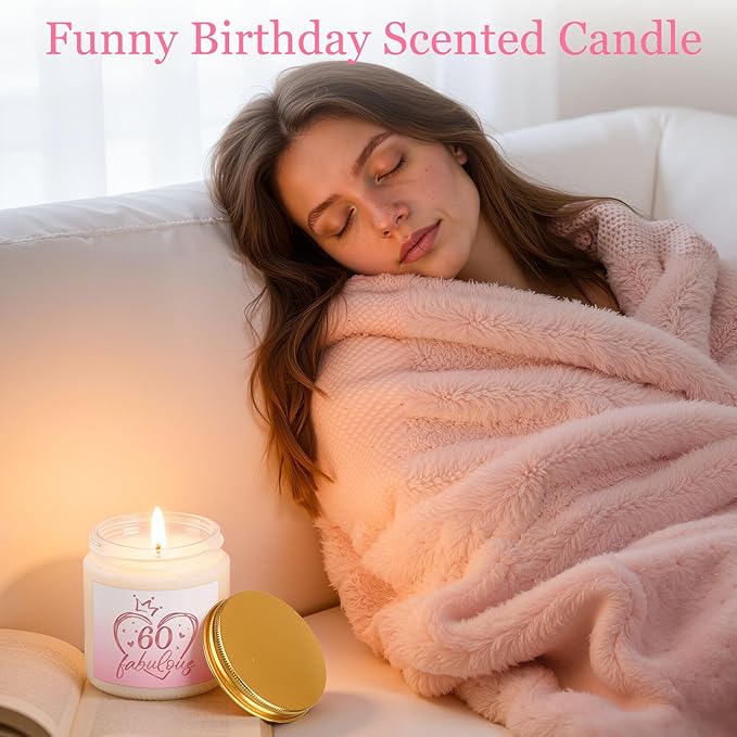 60th Birthday Gifts for Women, Vintage 1966 Happy 60th Birthday Gifts Basket for Women Unique Gift Ideas for 60 Year Old Female, Mom, Wife, Grandma, Sister, Funny Bthday Gift Turning 60 Year Old