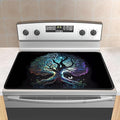Stove Cover Stove Covers For Electric Stoves Foldable Multipurposeglass Top Protector Thick Natural Rubber Anti-Slip Coating Expands Usable Space (27.9inx20in) (Tree of Life33)