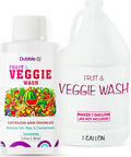 Fruit and Veggie Wash Concentrate - 2 fl. oz. ⦾ Makes 1 Full Gallon of Produce Wash When Diluted ⦾ Cleans Wax, Dirt, and Contaminants ⦾ Tasteless and Odorless