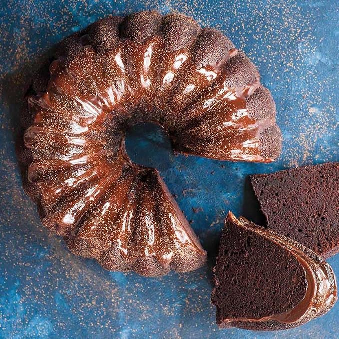 Nordic Ware Elegant Party Bundt Pan, 22.3 x 9.3 cm, Gold