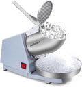 Shaved Ice Machine, Electric Ice Shaver Machine with Stainless Steel Blades, Powerful Snow Cone Machine for Home Kitchen, High Speed Shave Ice Machines for Slushies, Margaritas, Smoothies