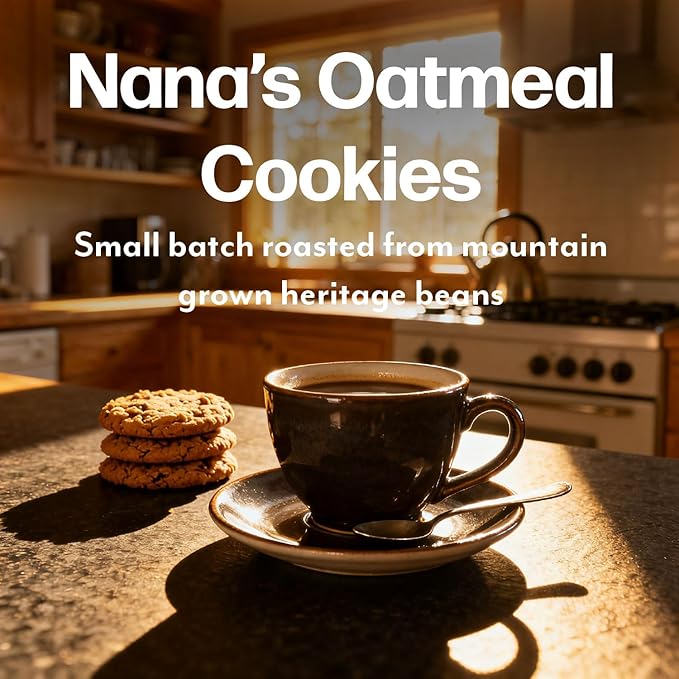 Maud's Oatmeal Cookie Flavored Coffee Pods, 18 ct, Medium Roast Flavored Coffee in Single Serve Pods – 100% Arabica Beans, Compatible with Keurig K Cups Maker