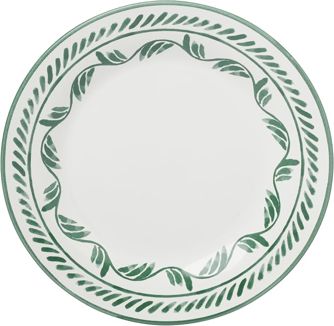 Oneida Dinnerware Set, Solear Green 12-Piece Set, Service For 4, Stoneware Material, Dishwasher Safe & Microwave Safe, Home, Kitchen And Dining, Dinner Plates And Bowls Sets (Green, 12 Pieces)