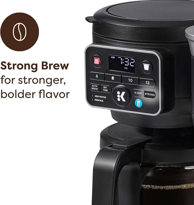 Keurig K-Duo Hot & Iced Single Serve & Carafe Coffee Maker, MultiStream Technology, 72oz Reservoir (Gen 2)