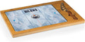 PICNIC TIME NHL unisex-adult NHL Icon Glass Top Cutting Board & Knife Set