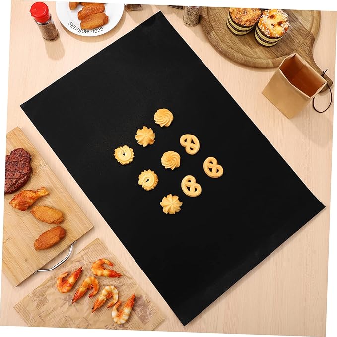 KICHOUSE Oven Liners 9 Pcs Non Stick Baking Mats Grill Mats Safe for Oven Bottoms