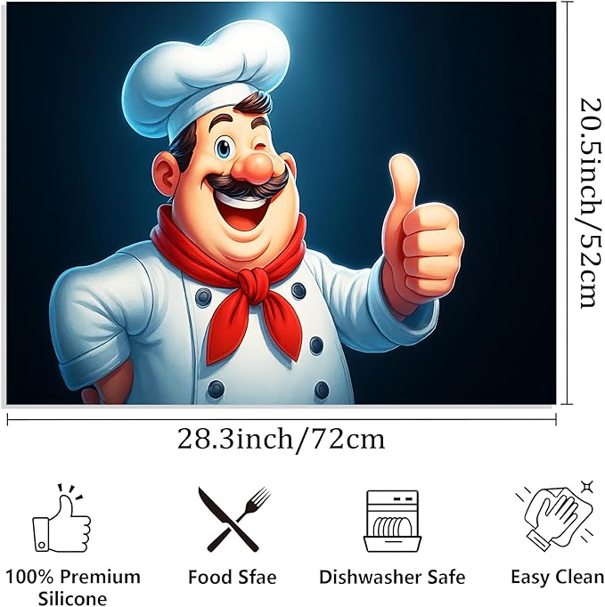 Stove Top Covers for Electric Stove, Heat-Resistant Glass Stove Top Cover Protector, Induction Cooktop Protector Mat for Kitchen 28.3 x 20.5 inches (28×20 Inches) (black)