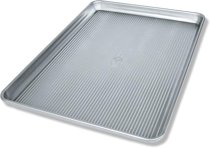 USA Pan Extra Large and Half Sheet Baking Pans | Commercial Grade Aluminized Steel Bakeware
