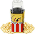 Fun Popcorn Machine Air Popper – Hot Popcorn Maker Air Popper Electric with Butter Melting Tray – Mini Electric Maker - Dog Mom Gifts for Women, Home, Kids Movie Night - Oil Free Snacks