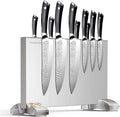 Magnetic Knife Block Stand Without Knives Double Sided Magnetic Knife Holder Rack for Kitchen Counter Stainless Steel Knife Magnetic Strip Display Stand Storage Organizer