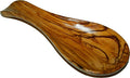 Holy Land Market Olive Wood Spoon Rest - Hand Carved Olive Wood Ladle Holder, 8.5 in x 3.5 in x 1 in, Asfour Outlet