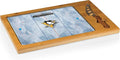 PICNIC TIME NHL unisex-adult NHL Icon Glass Top Cutting Board & Knife Set