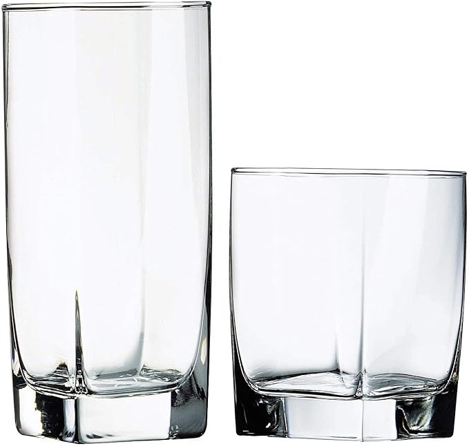 Luminarc Sterling 16 Piece Tumbler Set, Clear