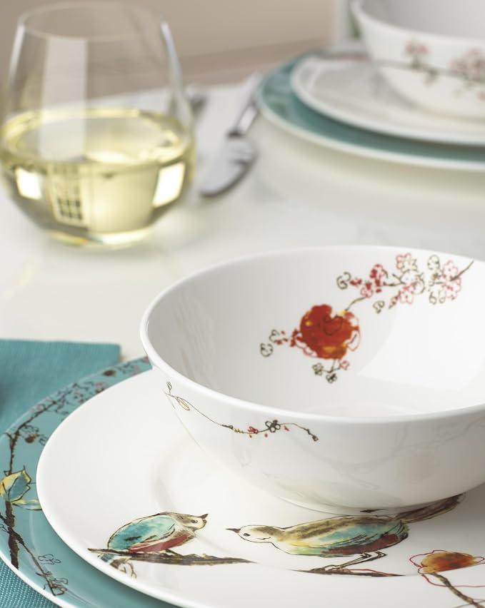 Lenox 897262 Chirp Salad Plates, Set of 4