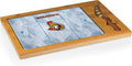 PICNIC TIME NHL unisex-adult NHL Icon Glass Top Cutting Board & Knife Set