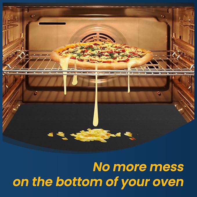 Teflon Ovenb Mat Oven liners + Cut to Size Silicone Baking Mat Roll