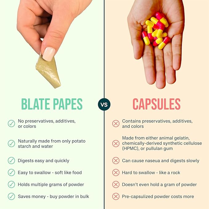 Blate Papes Pouches, 700 Count | Edible Gel Film Mega Pack