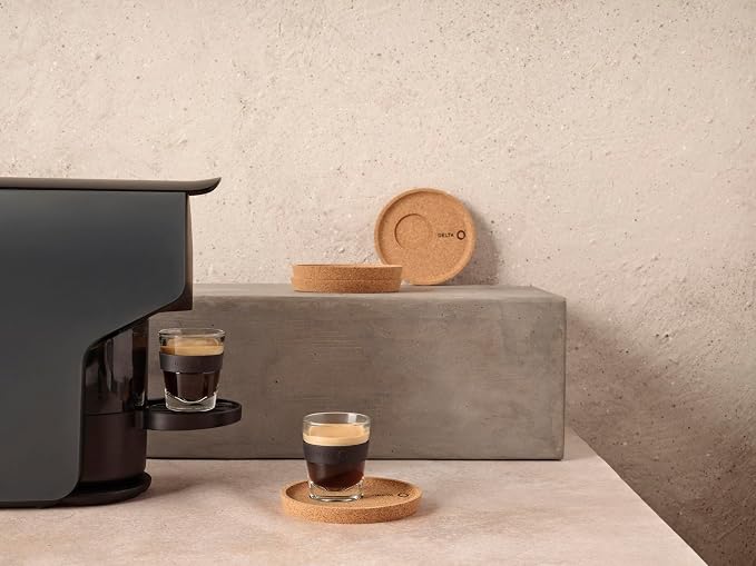 Delta Q Quick Espresso Pods Coffee Machine for Delta Capsules, Black