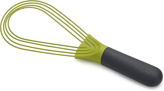 Joseph Joseph CleanForce Garlic Press & Twist Whisk 2-in-1 Collapsible Balloon and Flat Whisk Bundle