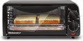Elite Gourmet ETO236 Personal Compact 2 Slice Countertop Toaster Oven with 15 Minute Timer & Adjustable Temperature,Bake,Broil,& Toast,Black,(Pack of 6)