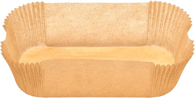 DecoPac 2lb Loaf Pan Liners, 100 Pack, Non-Stick Siliconized Greaseproof Paper, Baking Liner for Baking Bread, Cakes, Banana Bread, Parchment Paper, Air Fryer Liner