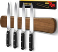 Swaitee Magnetic Knife Holder for Wall, 10 Inch Acacia Wood Magnetic Knife Strip, Kitchen Storage Organizer, Fridge Side Mount, Housewarming Gifts for New Home
