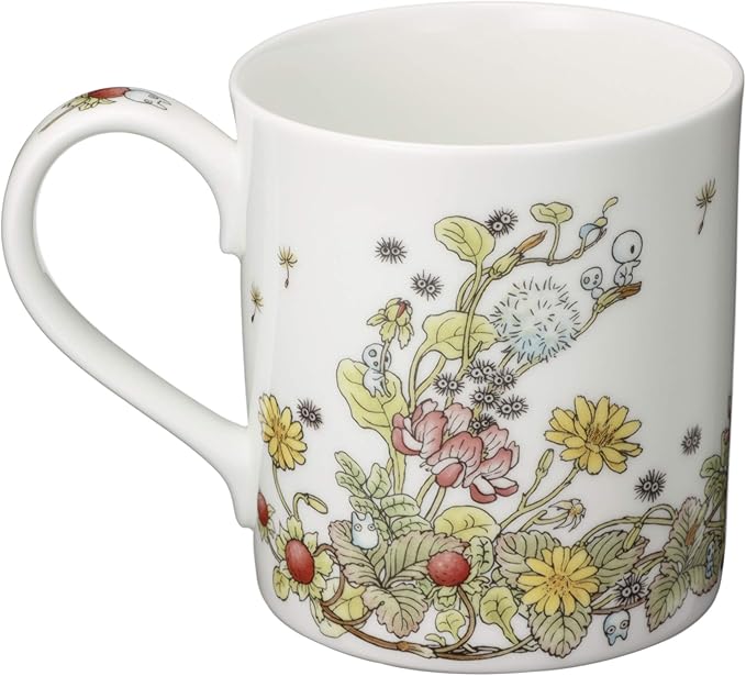 Noritake T97265/4660-3 Noritake My Neighbor Totoro 400cc Snake Strawberry Hen Microwave Safe 1 Piece Bone China Mug