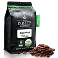 The Bean Organic Coffee Company Egg Nog, Medium Roast, Whole Bean Coffee, 16-Ounce Bag