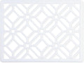 GASARÉ, Extra Large, Thick, Silicone Trivet for Hot Dishes, Pots, and Pans, Heat Resistant Mat for Countertop, Hot Pad for Kitchen, Easy to Clean, 16 x 12 x 3/8 Inches, White