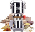 Goldtouch 750g Grain Mill Grinder 2800W Electric Stainless Steel Grain Grinder High-Speed Pulverizer Powder Machine for Dry Wheat, Oats, Corn, Pepper and Coffee Beans (750g Swing Type)